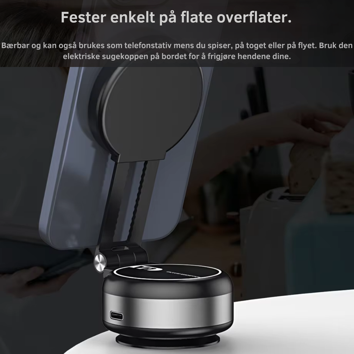 MagHold Pro – 360° Magnetisk Enhetsfeste