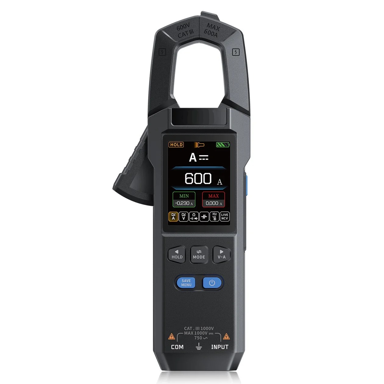 DMC-100 SmartMeter™ | Presisjons Strømtang Multimeter med Fargeskjerm