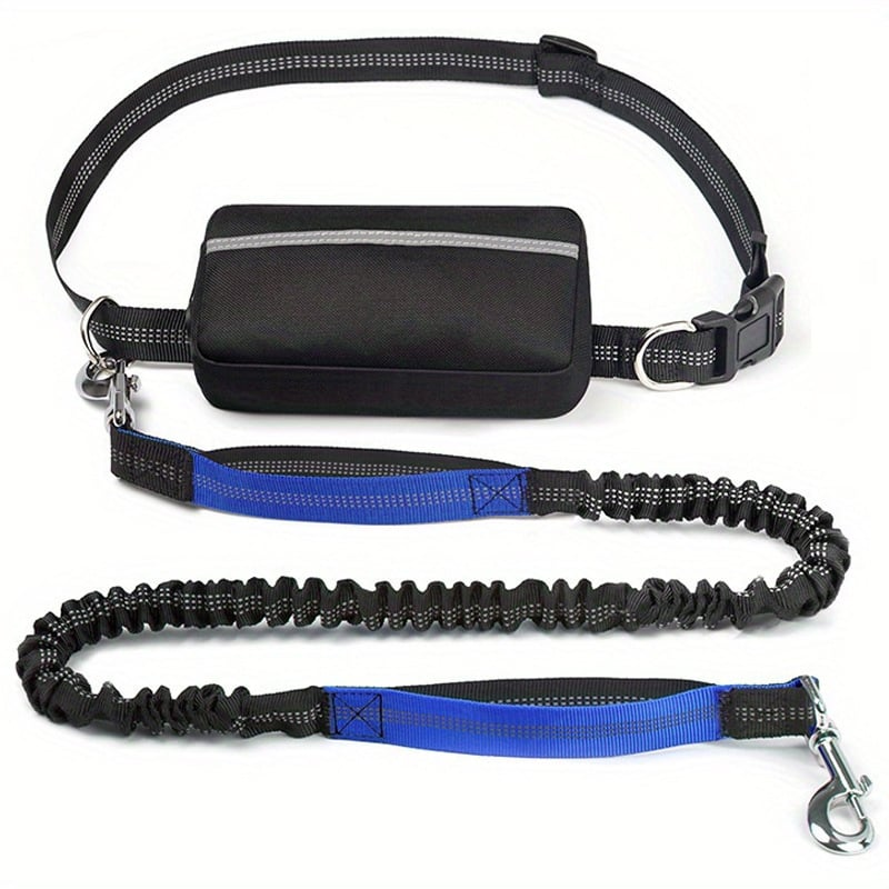 DoggoBelt™ | Handsfree hundebånd med glidelåslomme