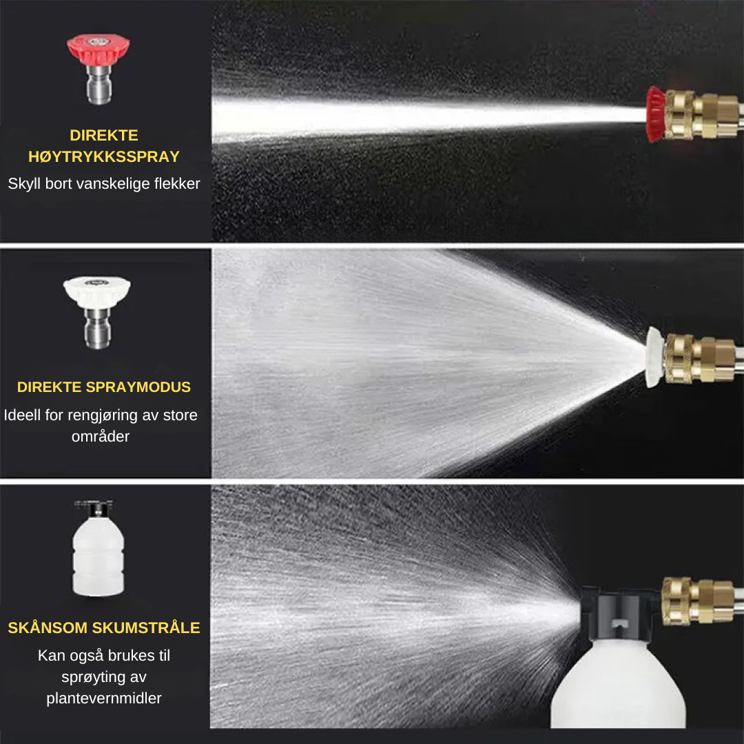 WashMate Sprayer - sladdlös högtryckstvätt