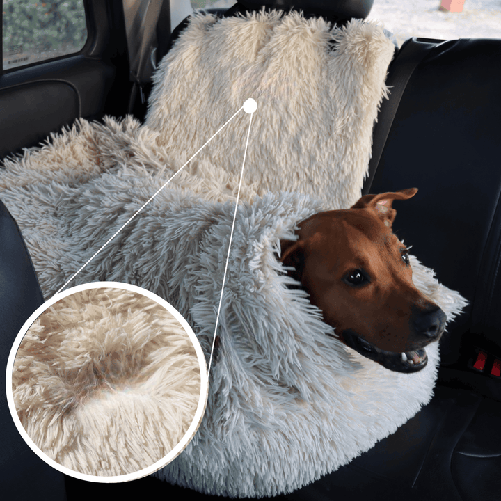 PlushPaws reiseseng - stressfrie bilturer for hunden din