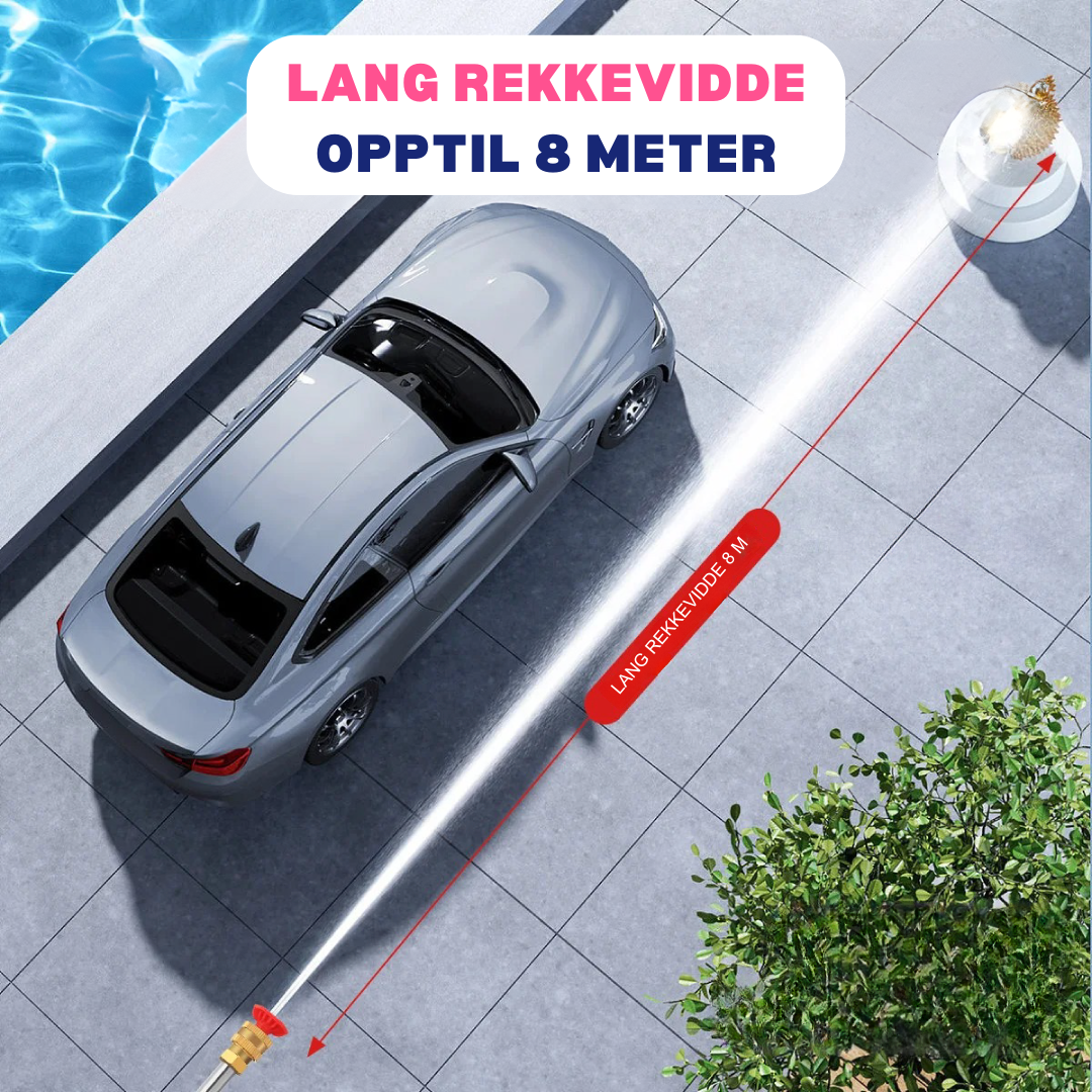 WashMate Sprayer - sladdlös högtryckstvätt