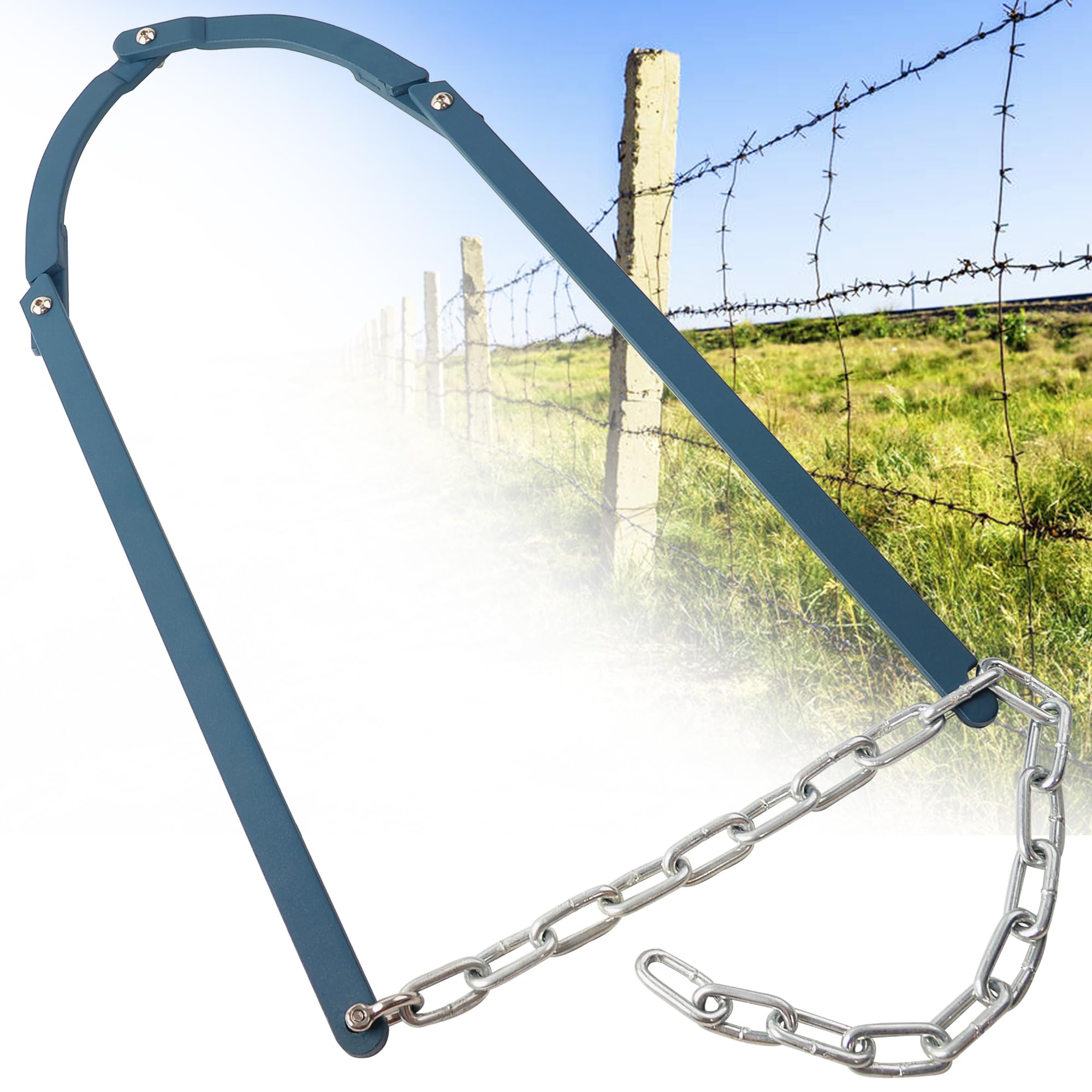 SnapStake™ | Gjerdeklips for Rask Reparasjon av Løse Bord