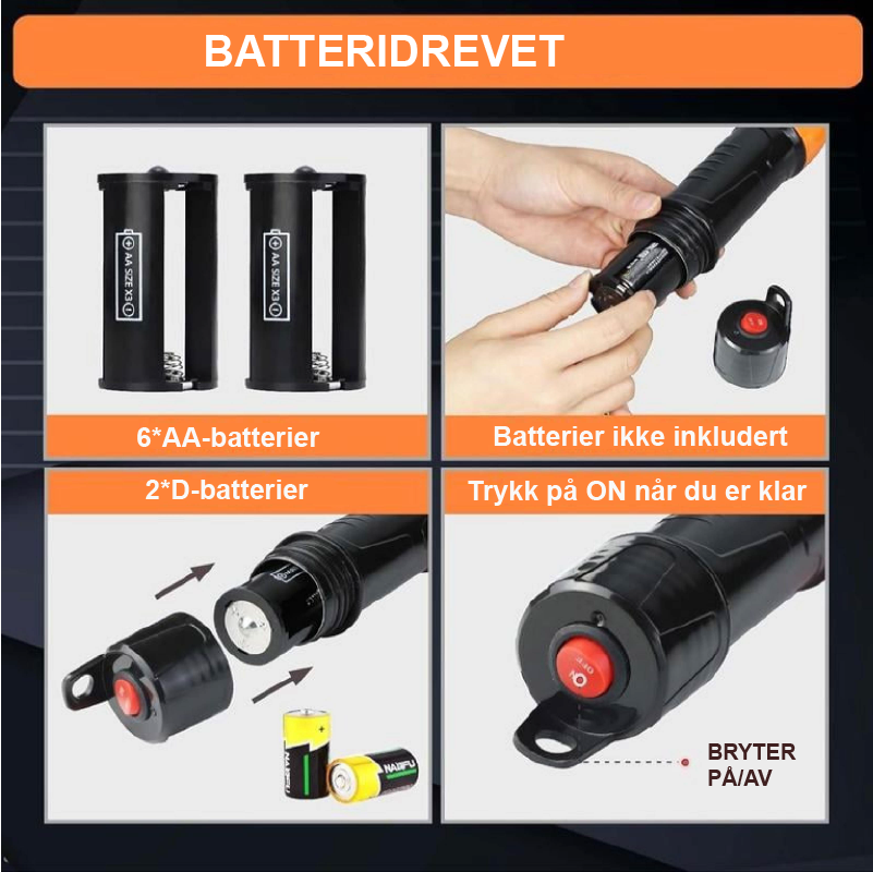 PUMPIX | Batteridrevet Bærbar Pumpe