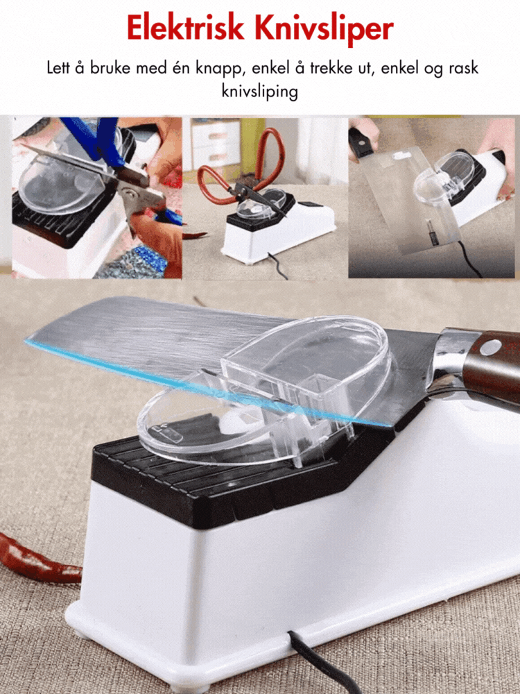 SharpNGo™ | Elektrisk Knivsliper