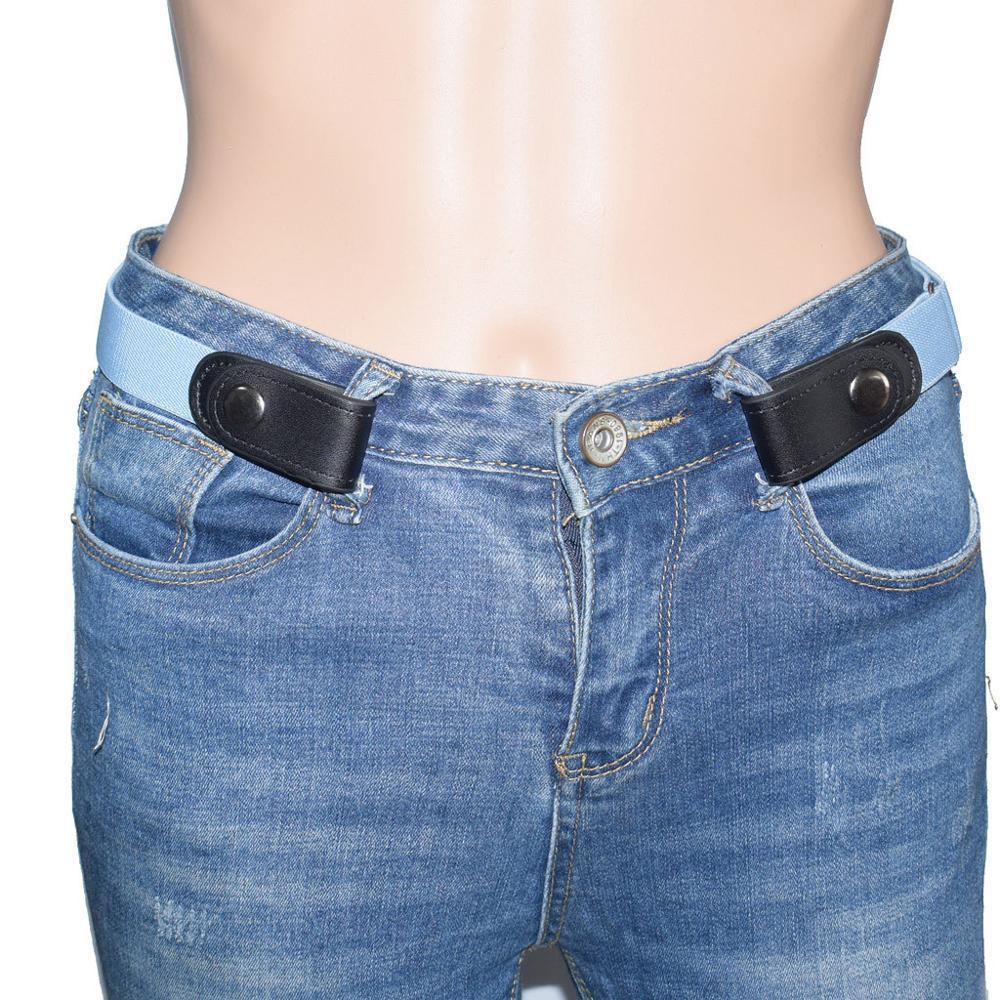 Beltefri Elastisk Belte – Komfortabelt & Justerbart Usynlig Belte for Jeans
