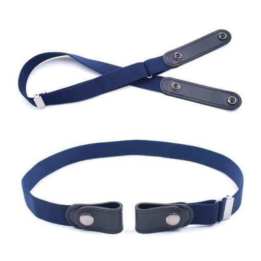 Beltefri Elastisk Belte – Komfortabelt & Justerbart Usynlig Belte for Jeans