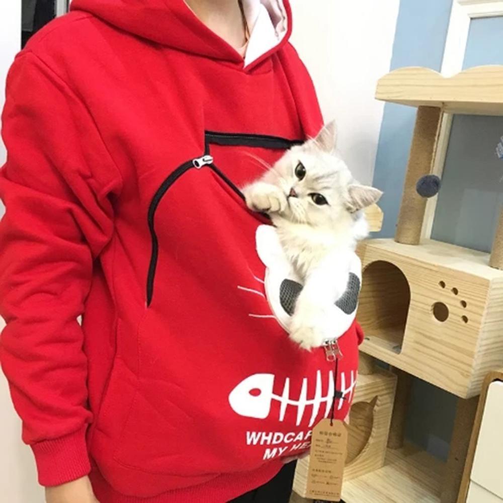 Purrfect Cuddle Hoodie: Katteelskerens koselige følgesvenn