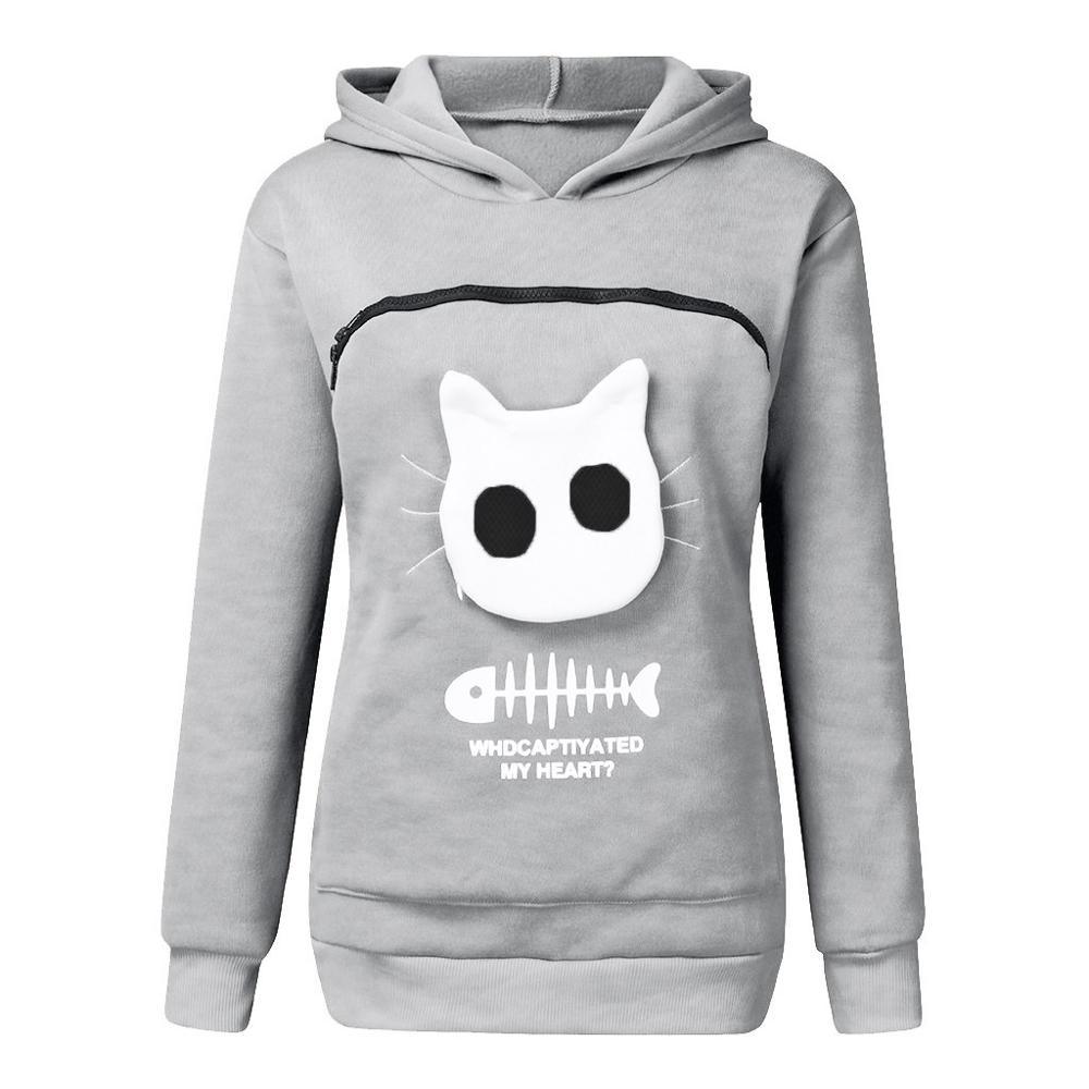 Purrfect Cuddle Hoodie: Katteelskerens koselige følgesvenn