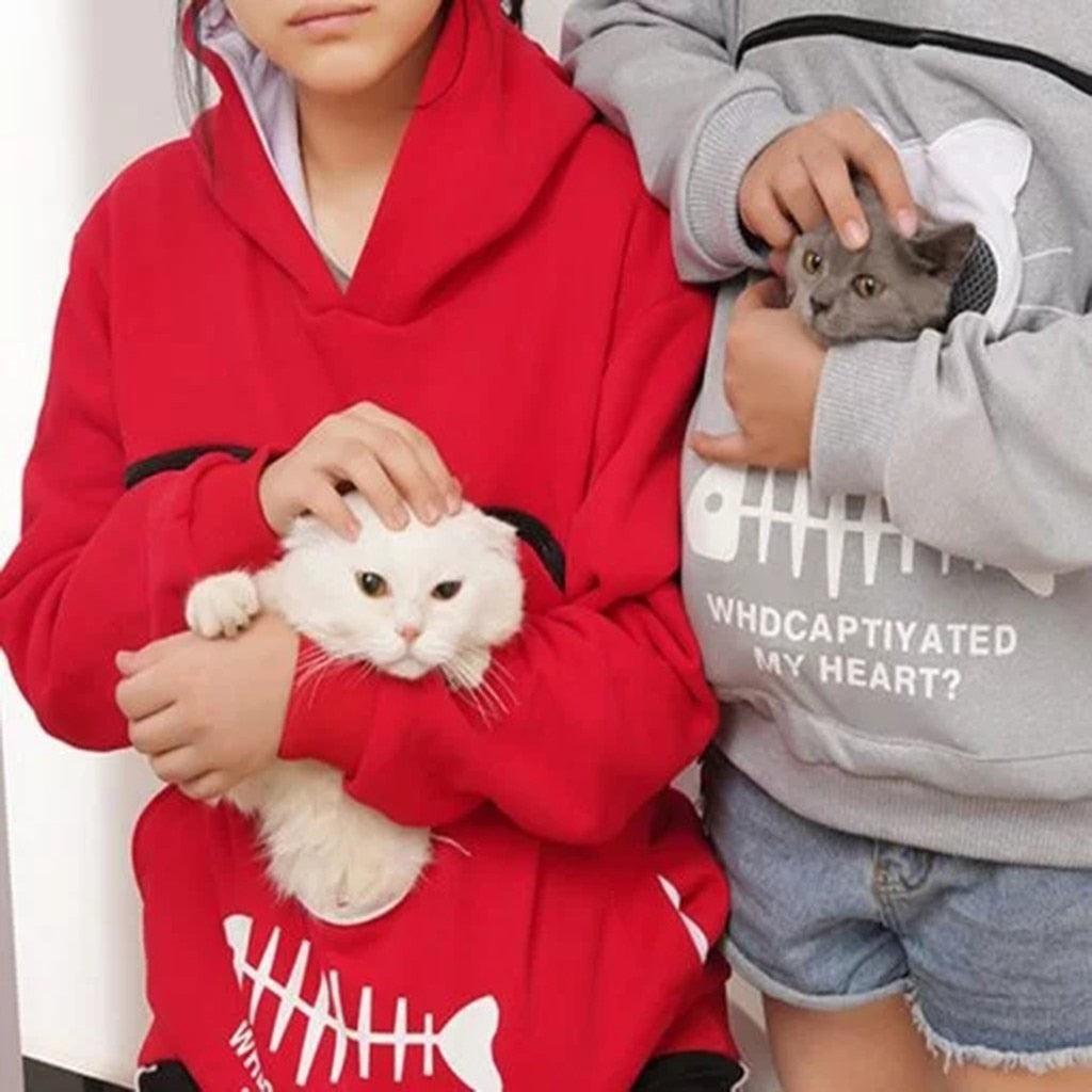 Purrfect Cuddle Hoodie: Katteelskerens koselige følgesvenn