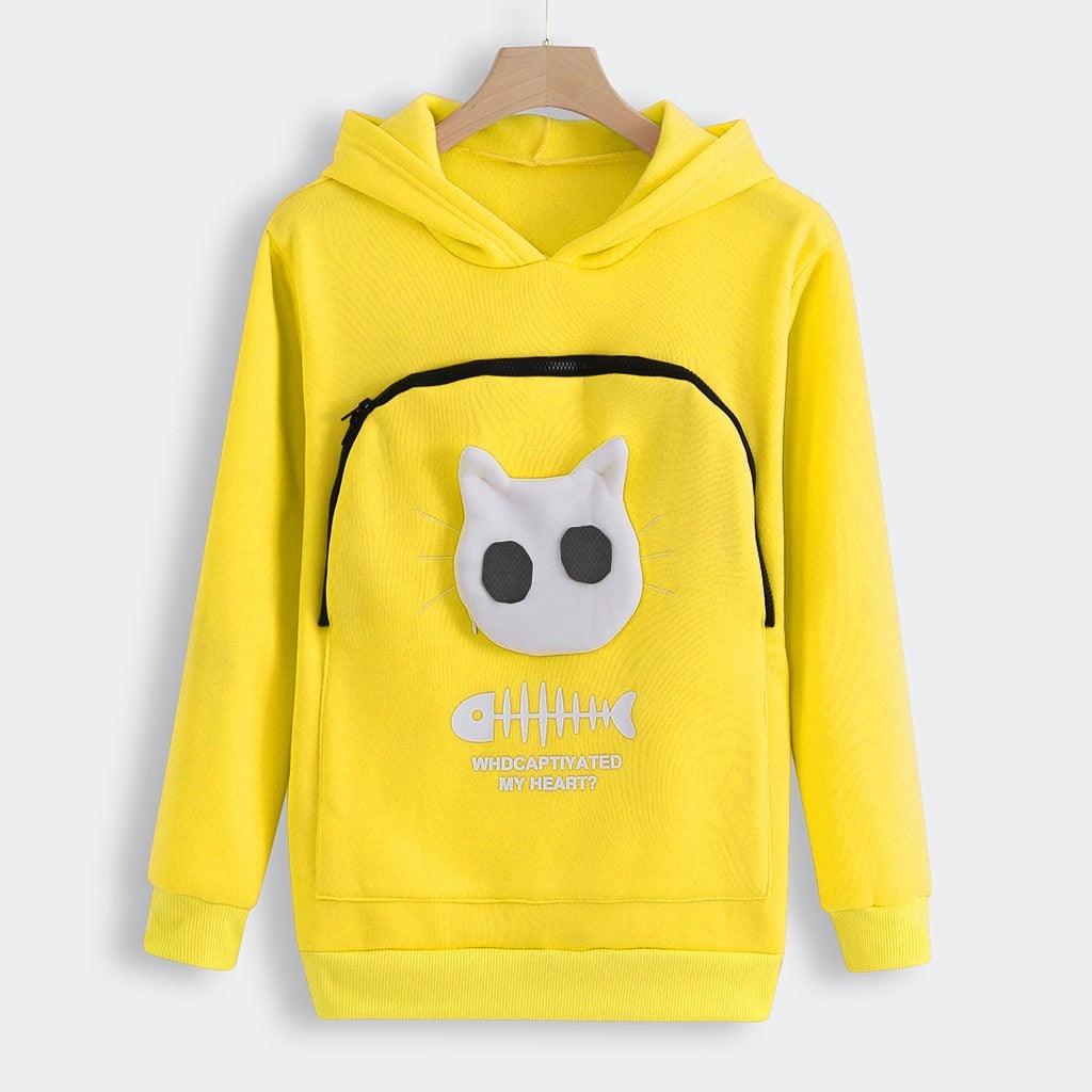 Purrfect Cuddle Hoodie: Katteelskerens koselige følgesvenn