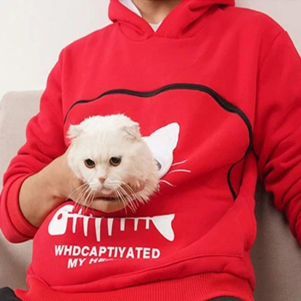 Purrfect Cuddle Hoodie: Katteelskerens koselige følgesvenn