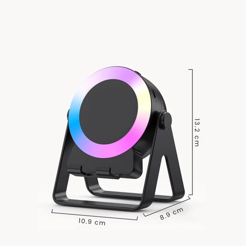 AuraPlay™ – 4-i-1 Trådløs Induktiv Lydhøyttaler