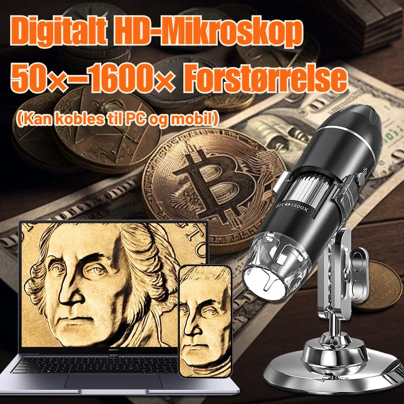 PocketZoomer™ | Digitalt HD Mikroskop