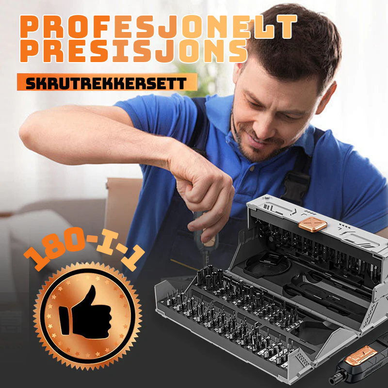 BitBox™ | 180-i-1 Skrutrekkersett