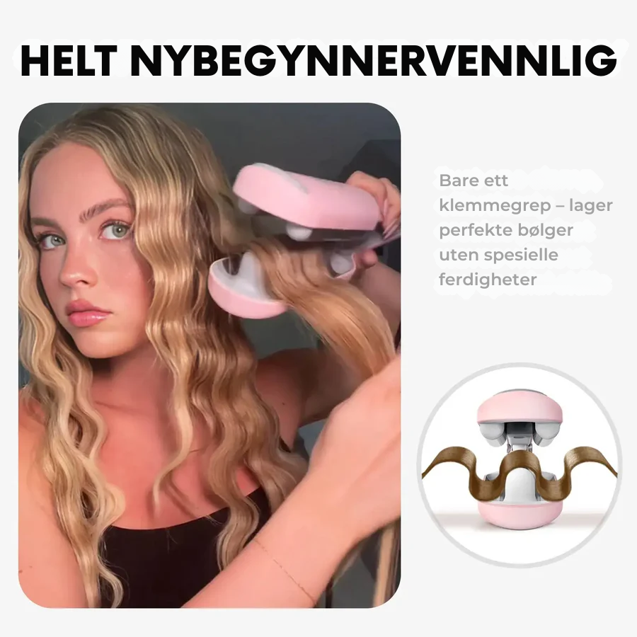 ZERAVA | Bølgekrølltang for perfekt hår