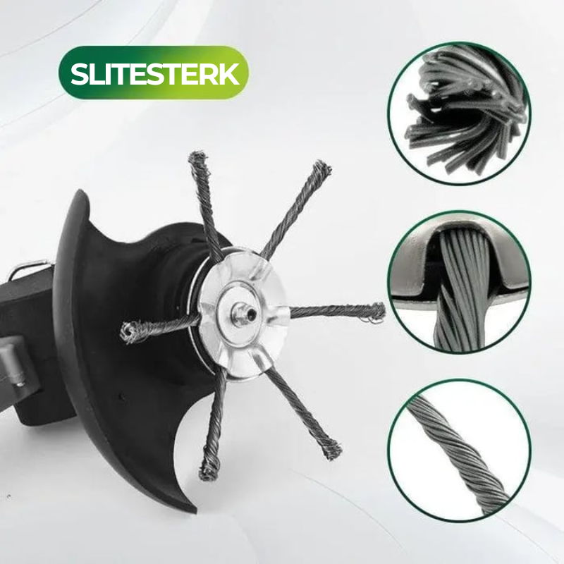 SteelSpiral™ | Kraftig ugresskutter