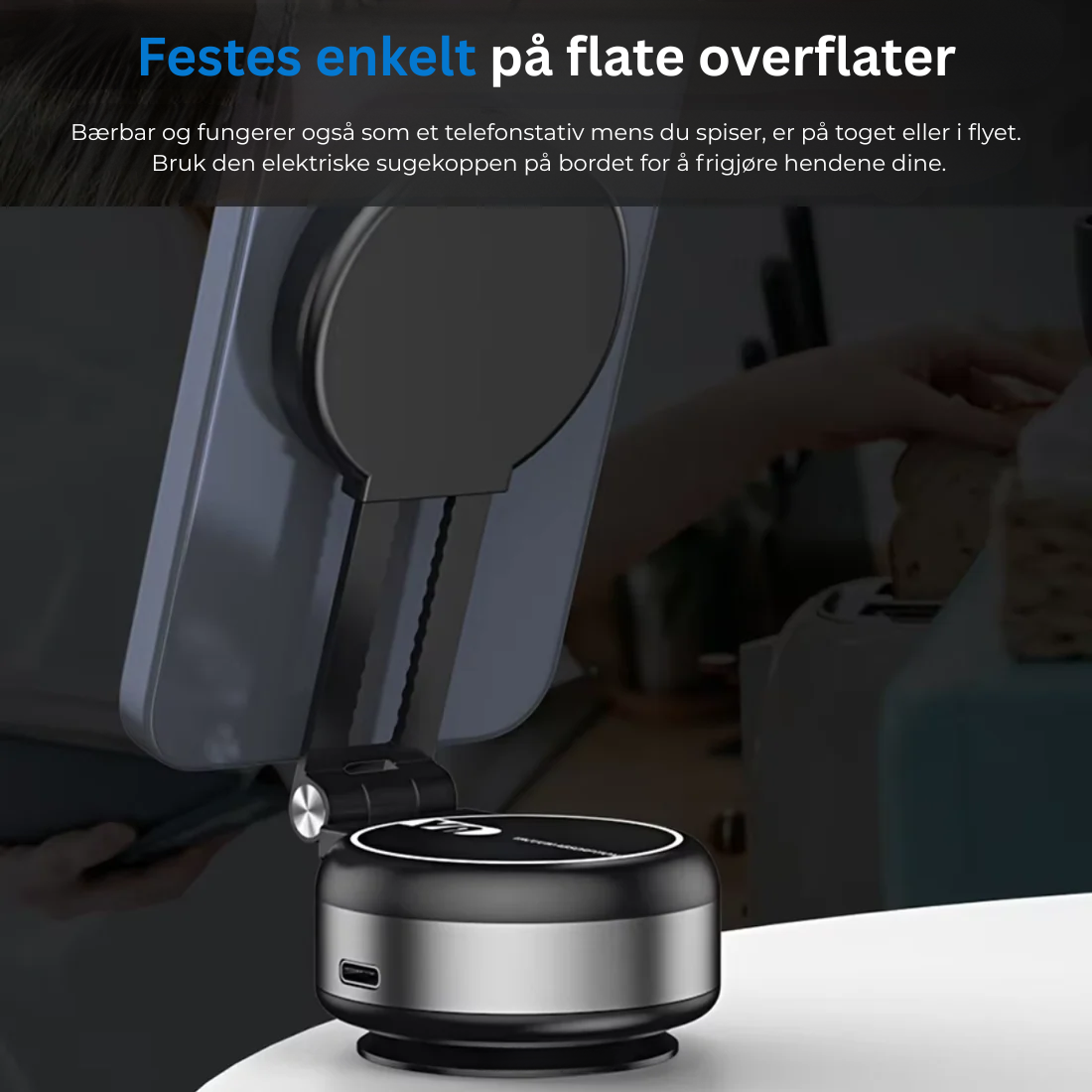 HoldNGo™ | 360° Magnetisk Mobilholder