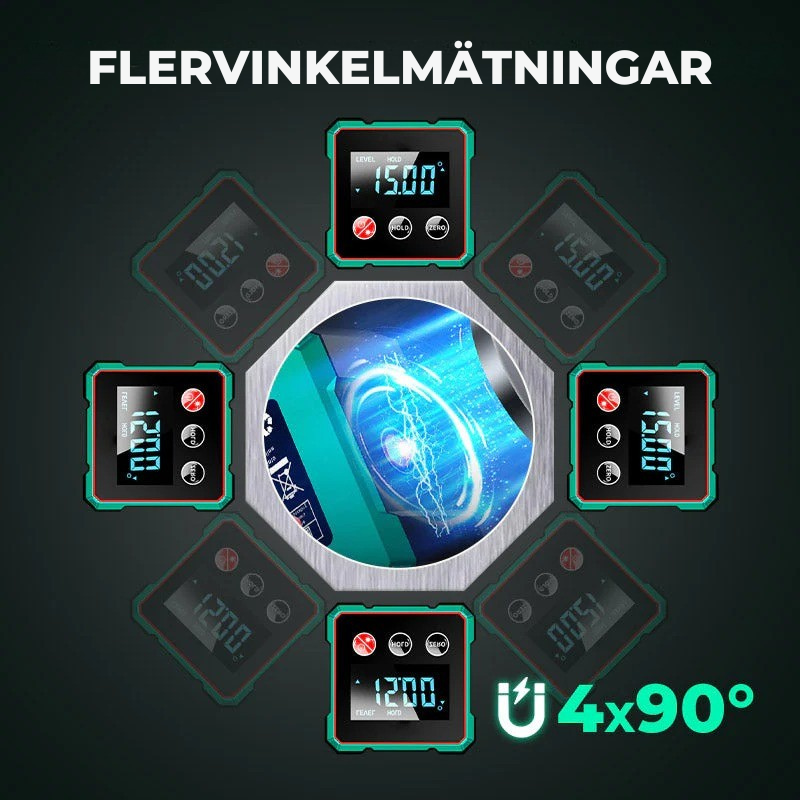 AngleMaster Pro – Digital Vinkelmåler i Lommeformat