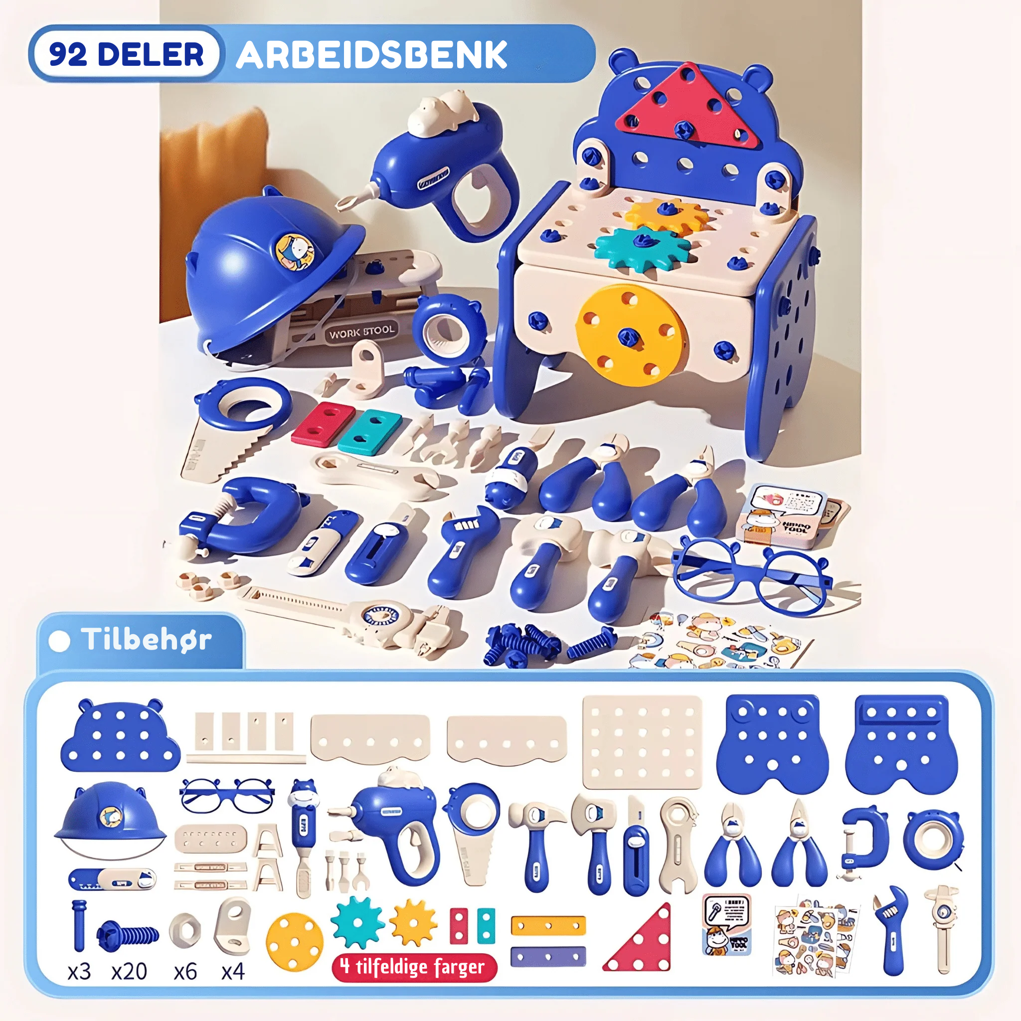Little Maker’s Workshop – Montessori Verktøysett