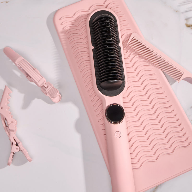 StrandGlow™ | Premium 2-i-1 Glattkam
