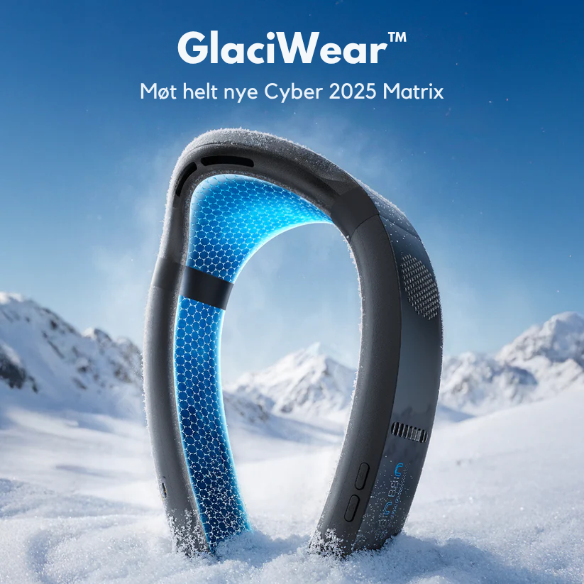 GlaciWear™ | Bærbar luftkondisjonering for nakken