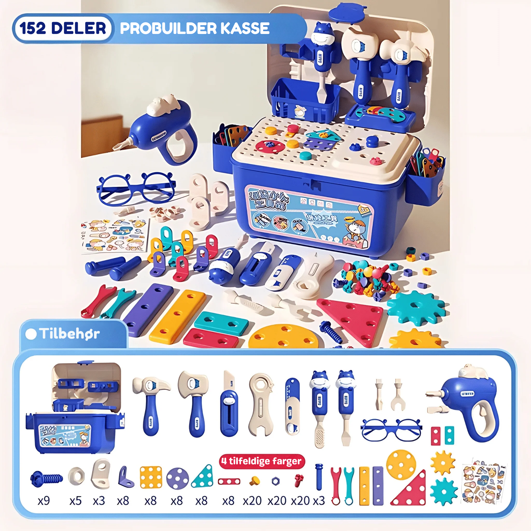 Little Maker’s Workshop – Montessori Verktøysett