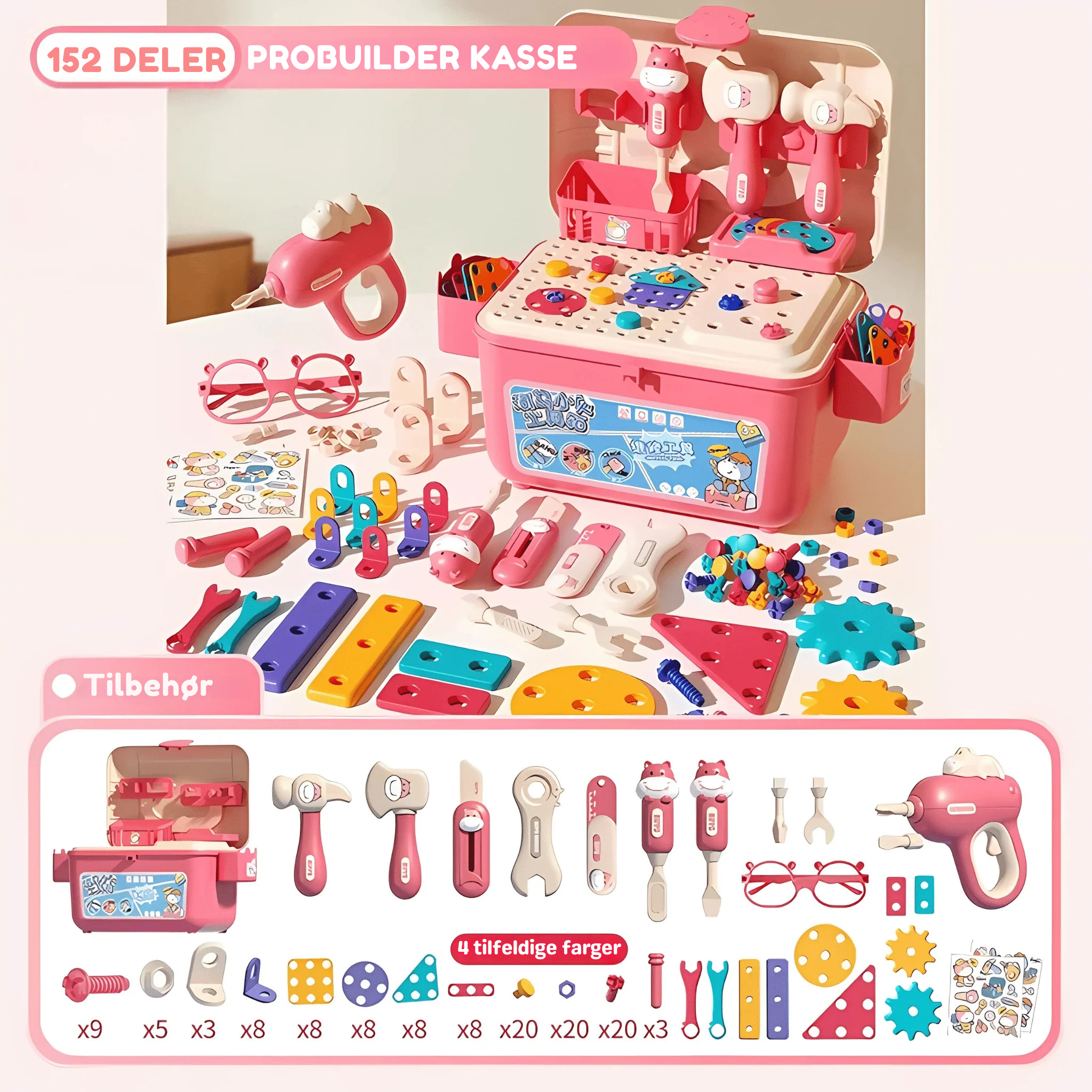 Little Maker’s Workshop – Montessori Verktøysett