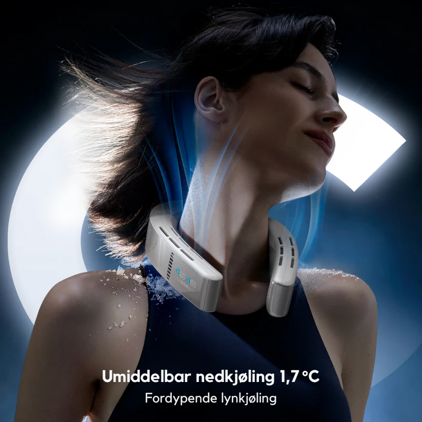 GlaciWear™ | Bærbar luftkondisjonering for nakken