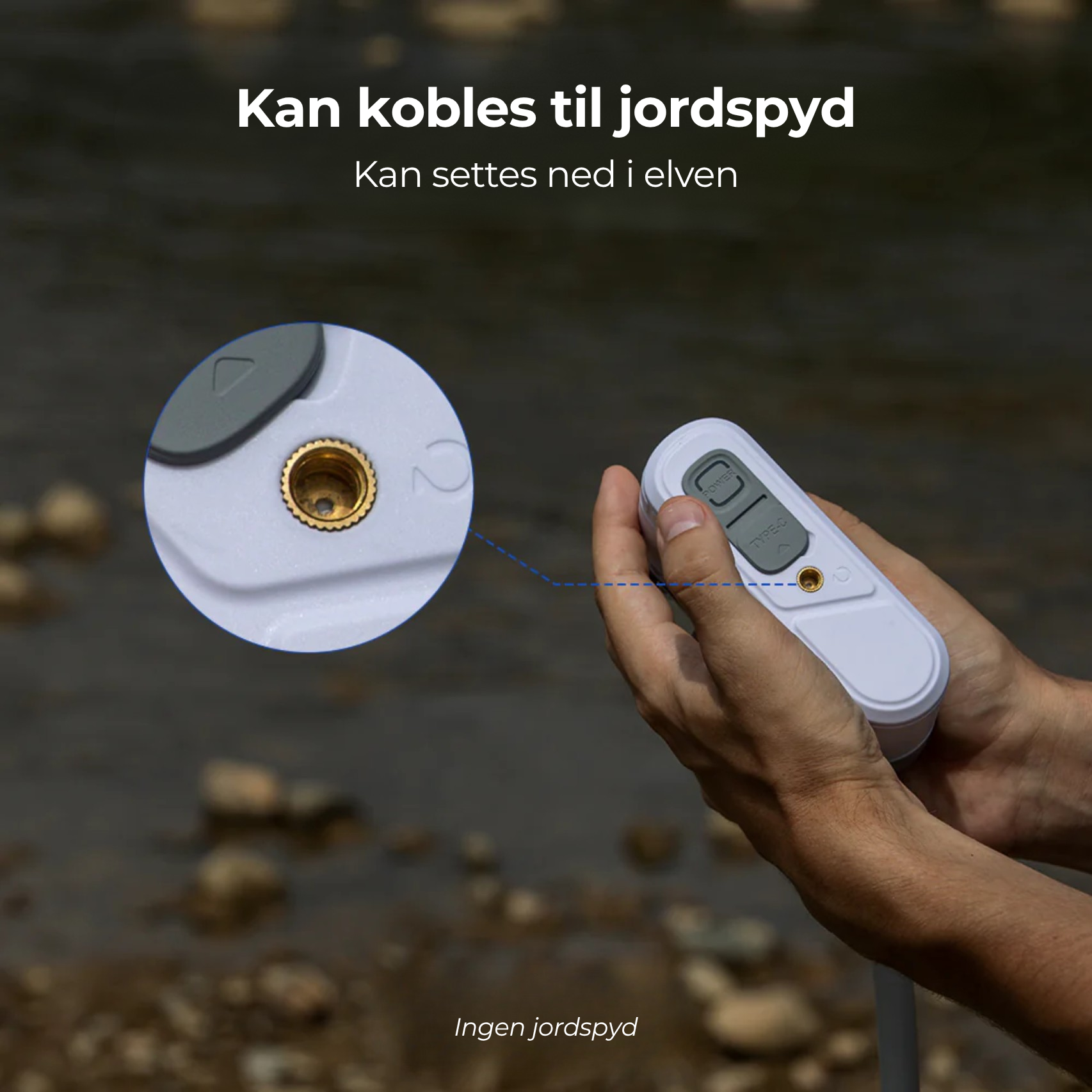 TrailShower™ | Oppladbar Umiddelbar Utendørsdusj