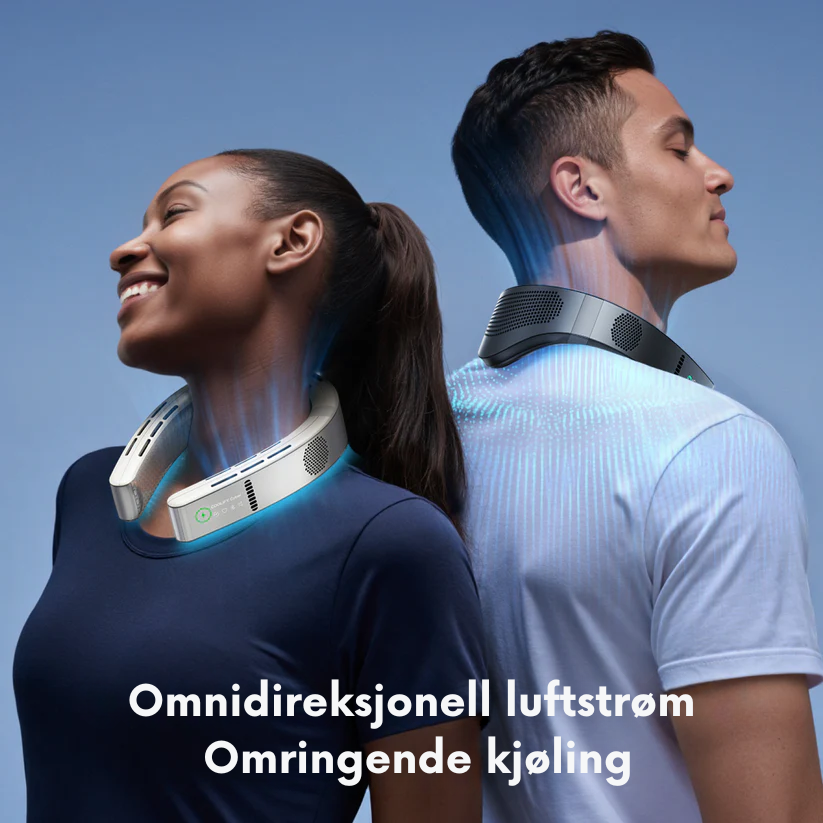 GlaciWear™ | Bærbar luftkondisjonering for nakken