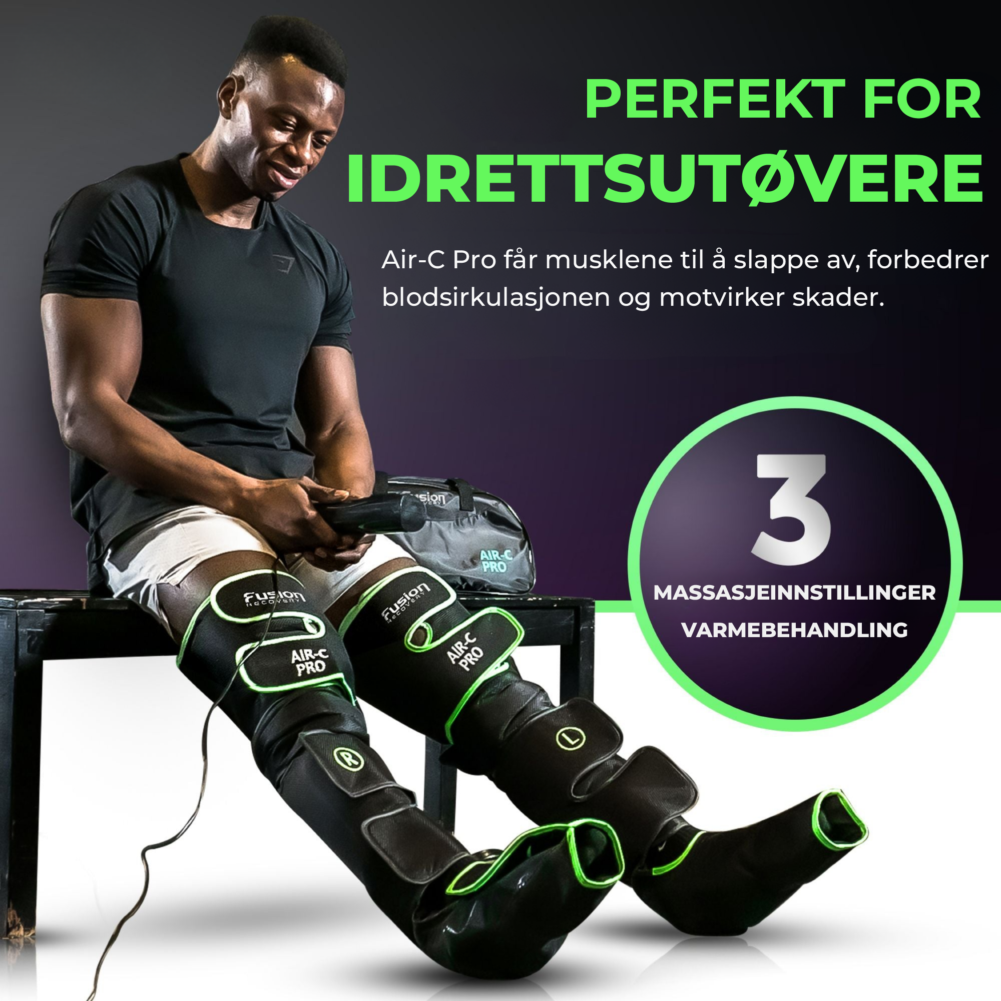 Air-C Pro benmassasjeapparat