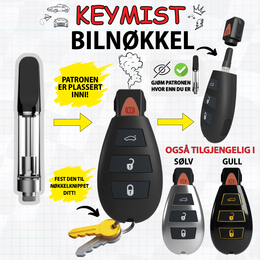 KeyMist | Diskret fordamper for aromaterapi
