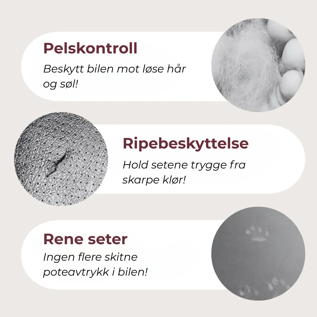 PurrfectRide™ Car Seat – Luftig komfort for små og mellomstore kjæledyr