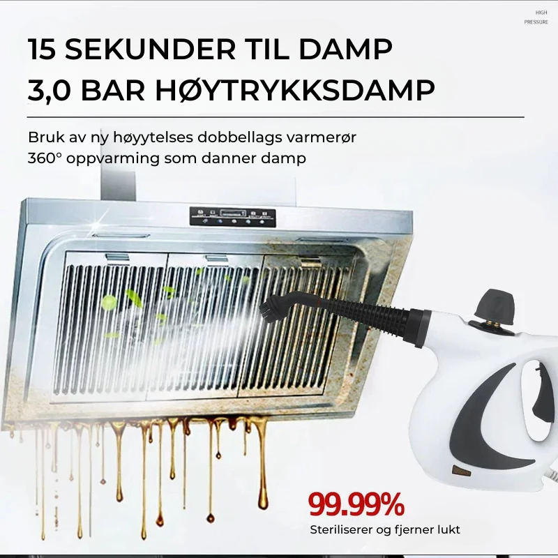 SafeSteam 1050 | Dampdesinfeksjonsrenser