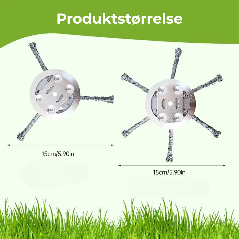 SteelSpiral™ | Kraftig ugresskutter
