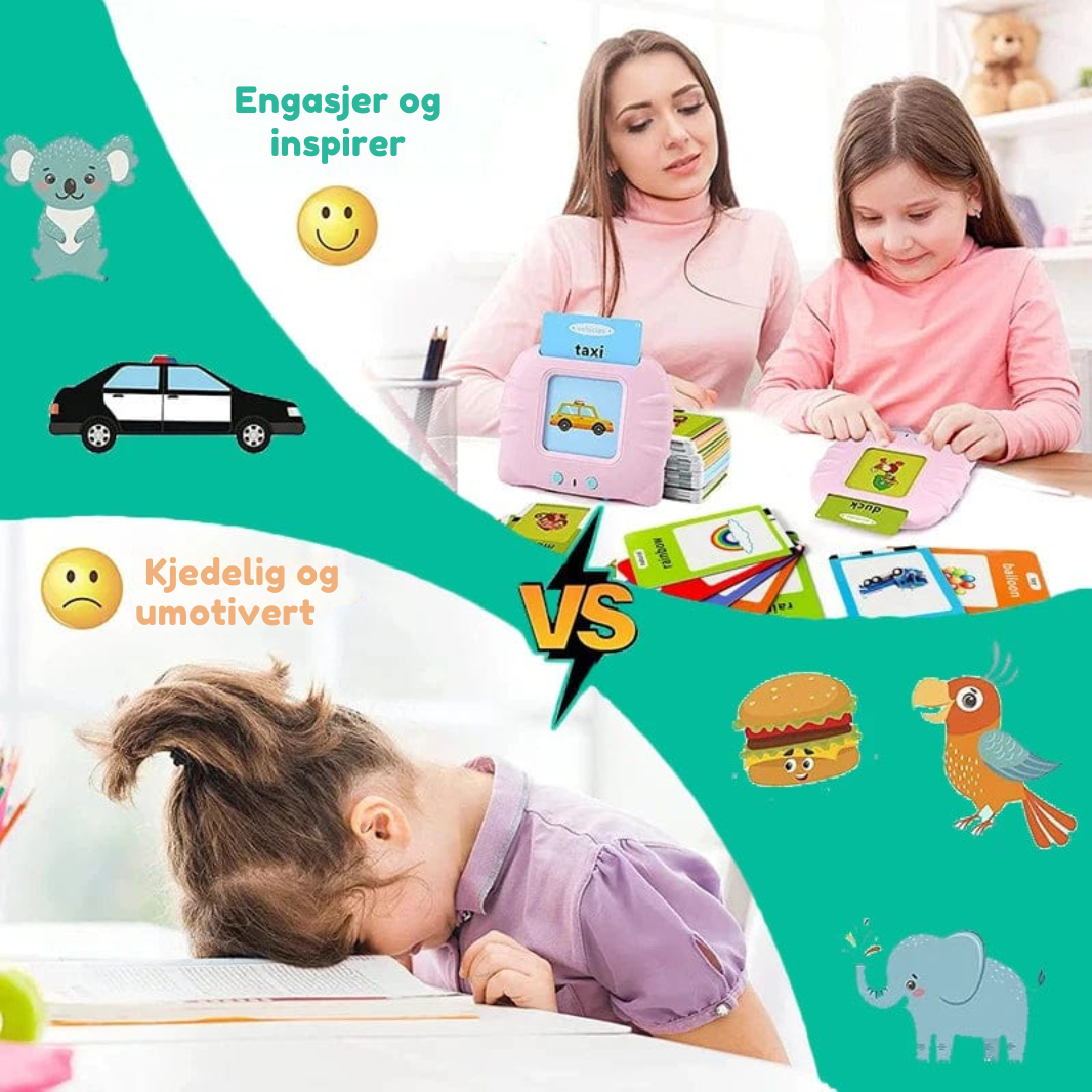 KinderTalk™ | Pedagogiske talende flashkort