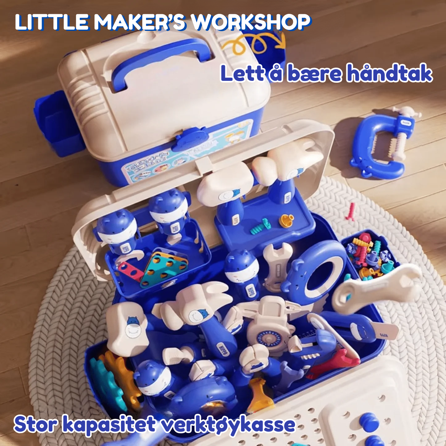 Little Maker’s Workshop – Montessori Verktøysett