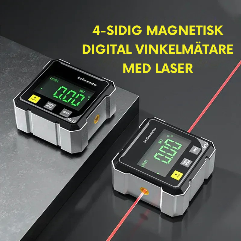 AngleMaster Pro – Digital Vinkelmåler i Lommeformat