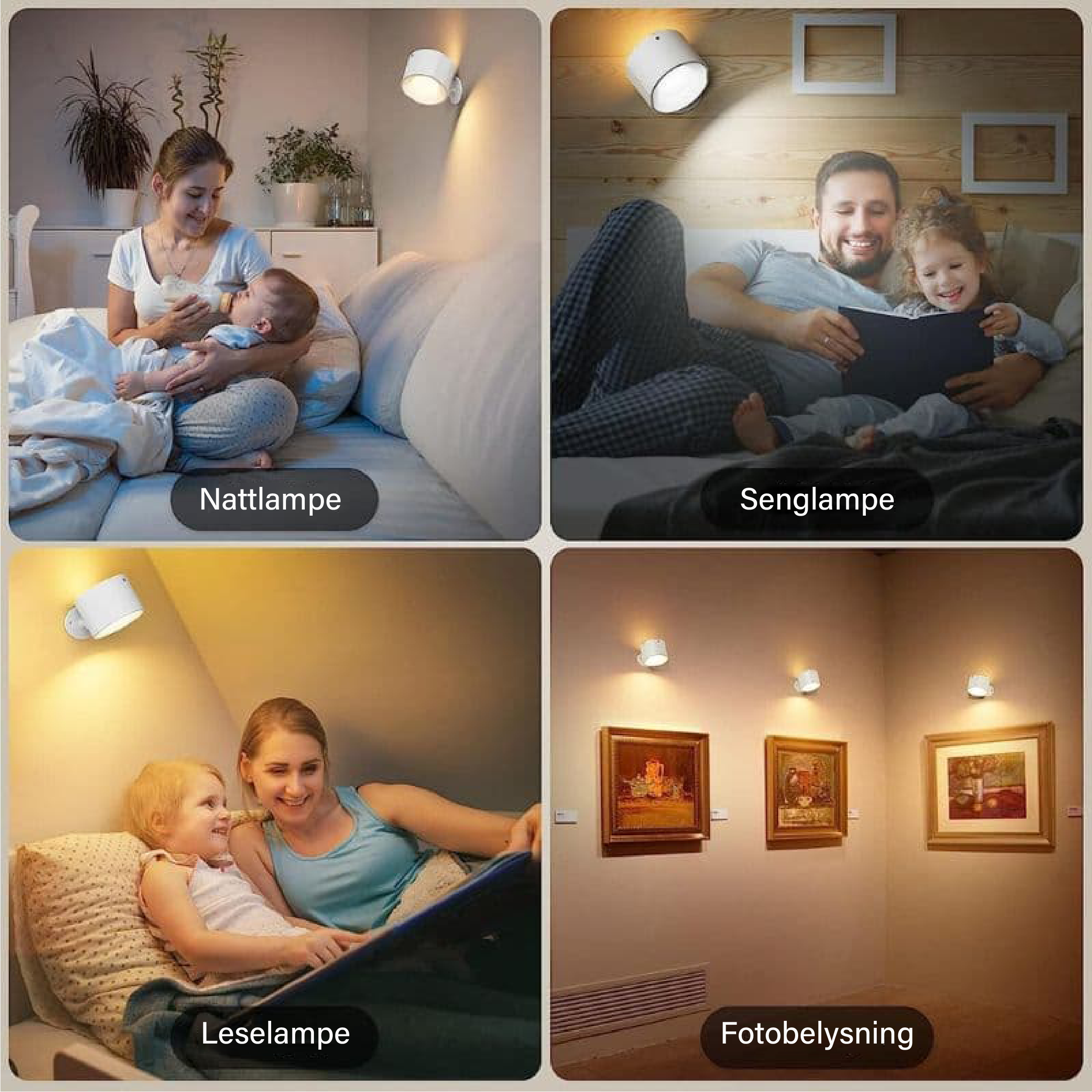 #Infinite LED Vegglampe™