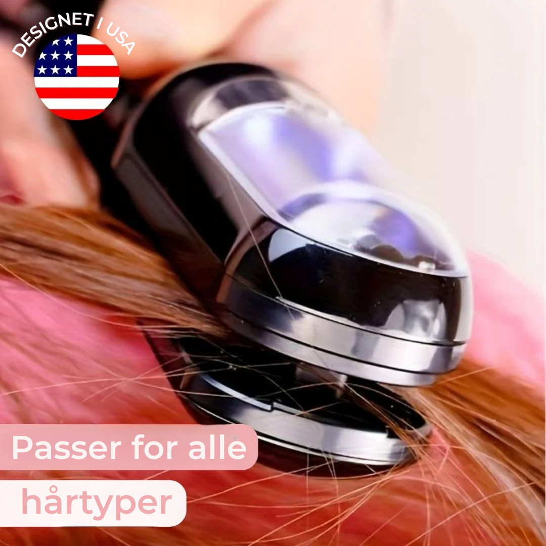 SplitSleek™ | Presisjonsklipper for spaltede hårspisser