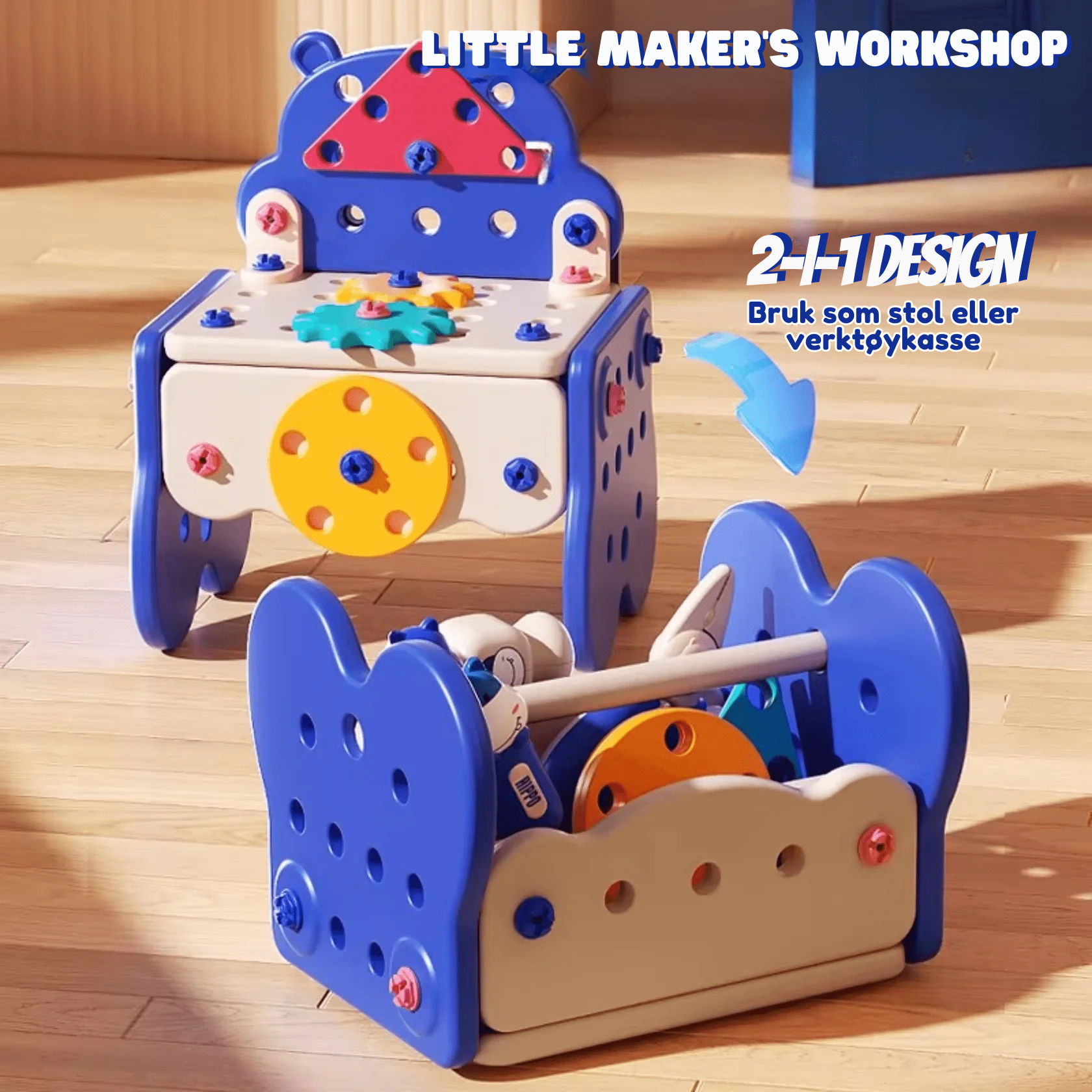 Little Maker’s Workshop – Montessori Verktøysett