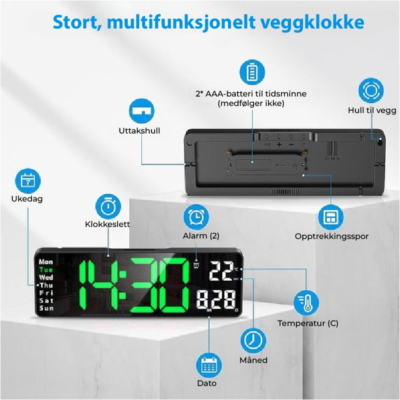 ClearView Smartklokke