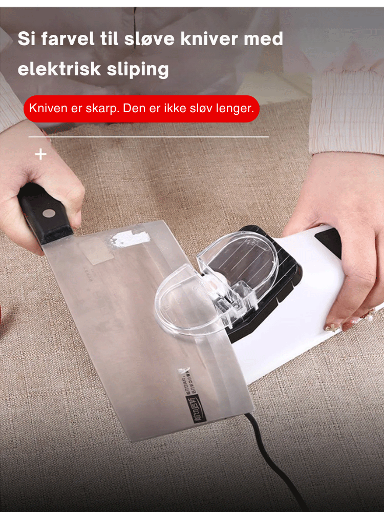 SharpNGo™ | Elektrisk Knivsliper
