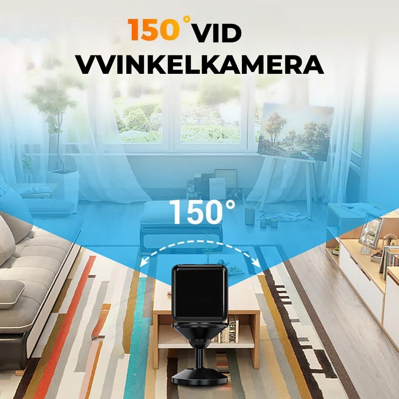 StealthVision™ Mini – Trådløst overvåkning 24/7 hvor som helst
