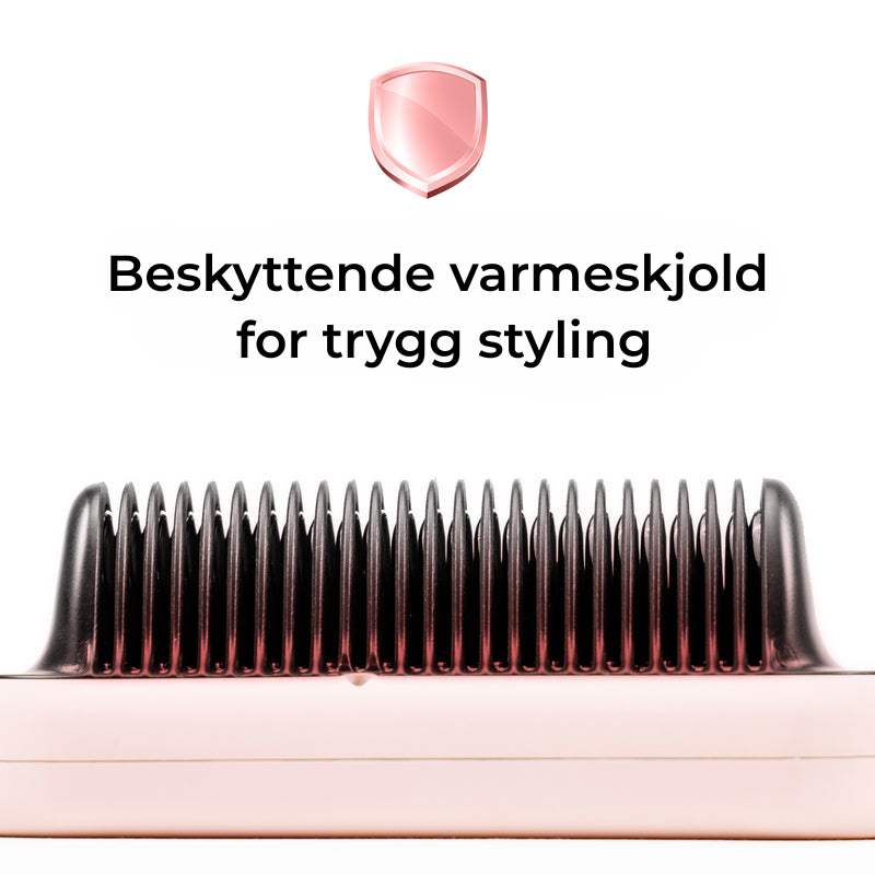 StrandGlow™ | Premium 2-i-1 Glattkam