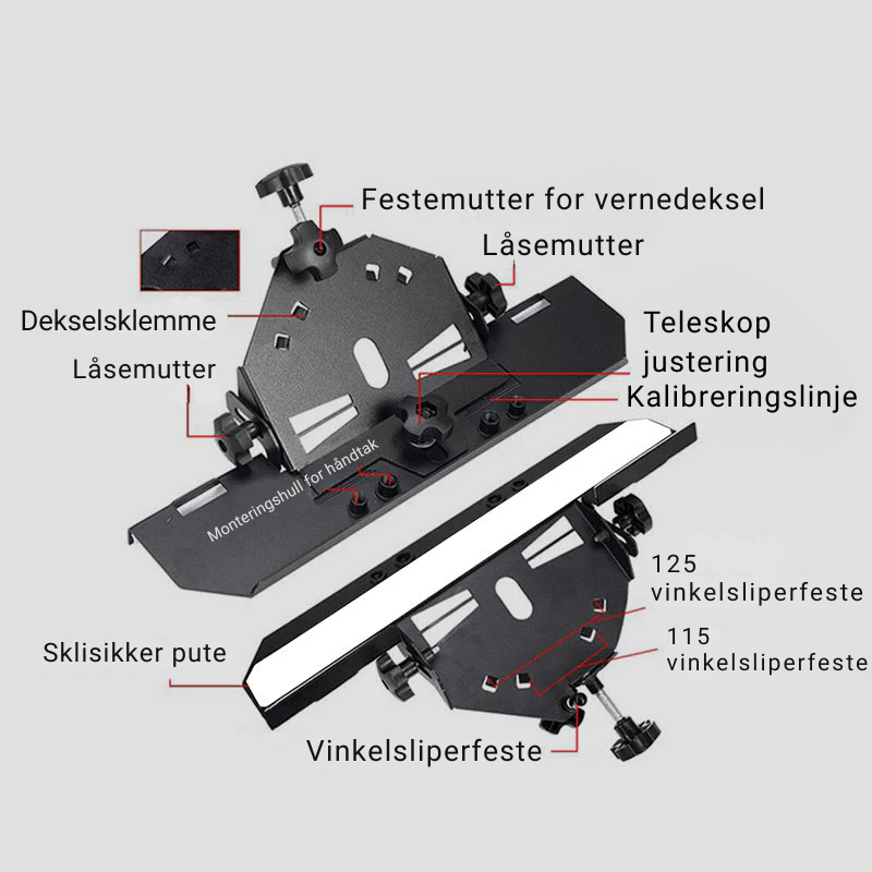 ChamferMaster™ | Presisjonsstativ for vinkelsliper