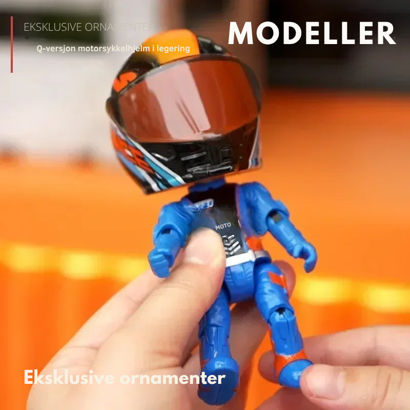 RoadBeast™ Morph – Motorsykkelryttermodell & Hjelmtransformer 🏍️⚡