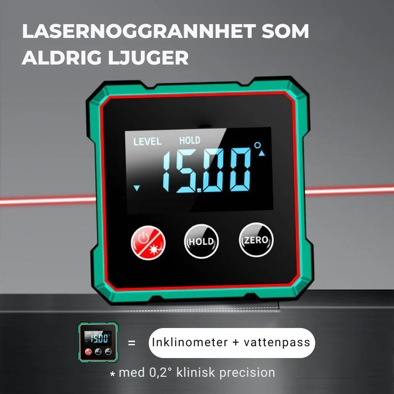AngleMaster Pro – Digital Vinkelmåler i Lommeformat