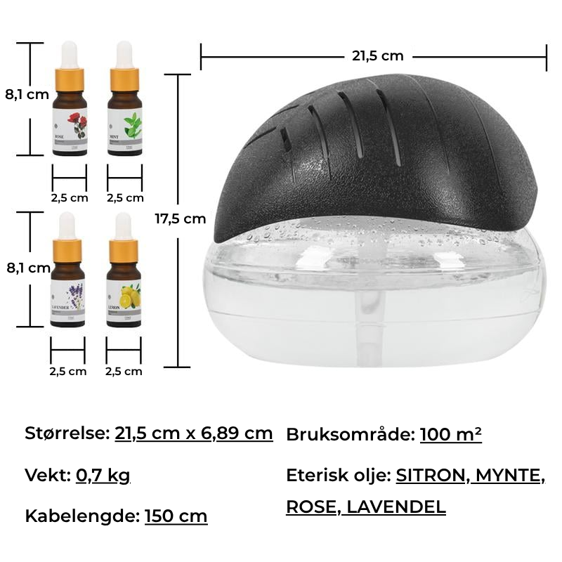 Purifient™ | Innendørs luftrenser